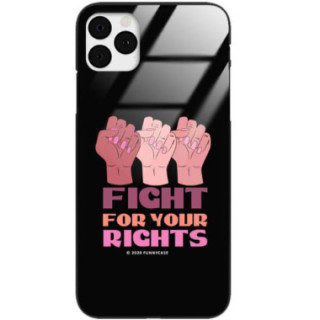 Black Case Wzory ST_FEM Apple IPHONE 11 PRO MAX  - FunnyCase 