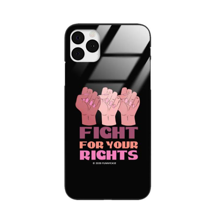 Black Case Wzory ST_FEM Apple IPHONE 11 PRO MAX  - FunnyCase 