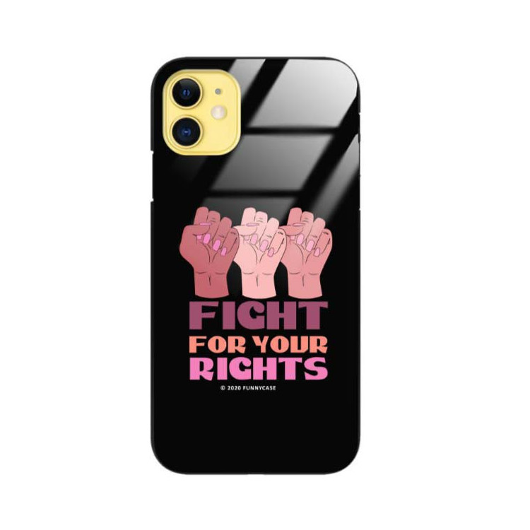 Black Case Wzory ST_FEM Apple IPHONE 11  - FunnyCase 