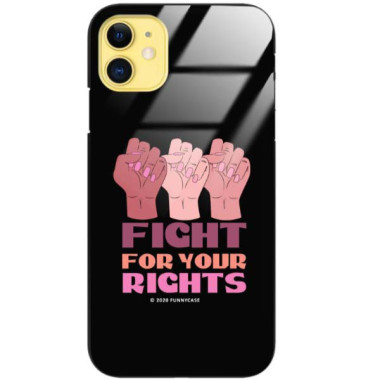 Black Case Wzory ST_FEM Apple IPHONE 11  - FunnyCase 