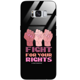 Black Case Wzory ST_FEM Samsung GALAXY S8  - FunnyCase 