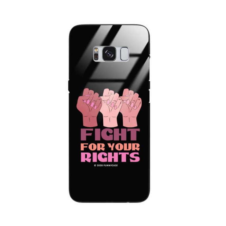 Black Case Wzory ST_FEM Samsung GALAXY S8  - FunnyCase 