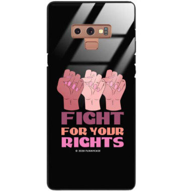 Black Case Wzory ST_FEM Samsung GALAXY NOTE 9  - FunnyCase 