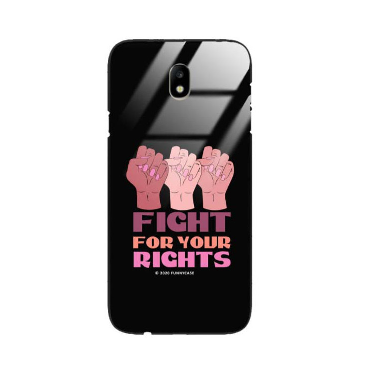 Black Case Wzory ST_FEM Samsung GALAXY J7 2017 / J7 PRO  - FunnyCase 