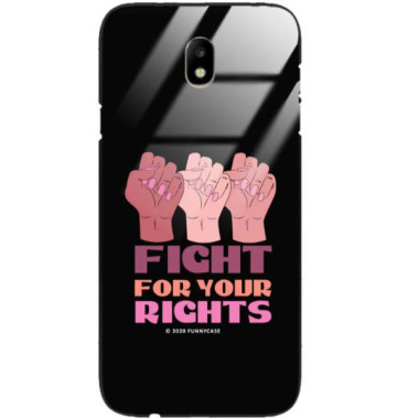 Black Case Wzory ST_FEM Samsung GALAXY J7 2017 / J7 PRO  - FunnyCase 