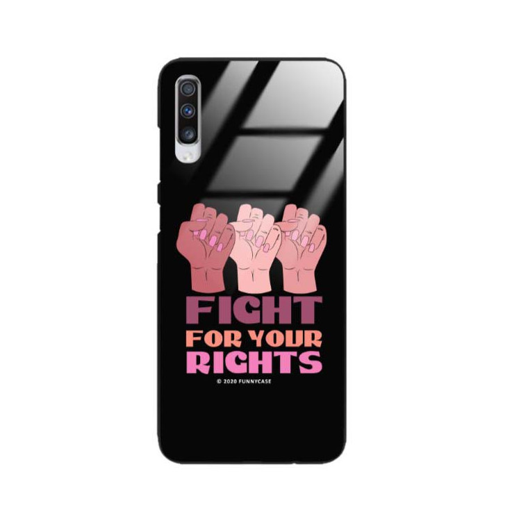 Black Case Wzory ST_FEM Samsung GALAXY A70 / A70S  - FunnyCase 