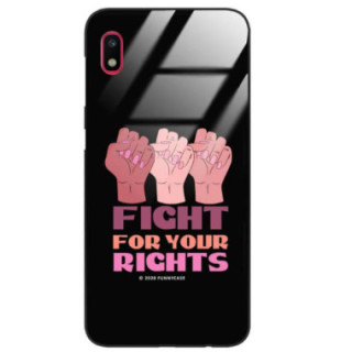 Black Case Wzory ST_FEM Samsung GALAXY A10  - FunnyCase 