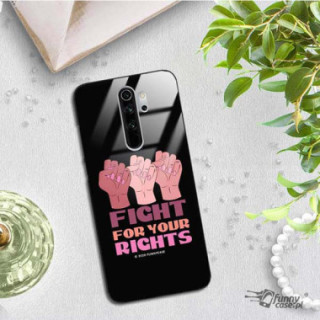 Black Case Wzory ST_FEM Xiaomi REDMI NOTE 8 PRO  - FunnyCase 