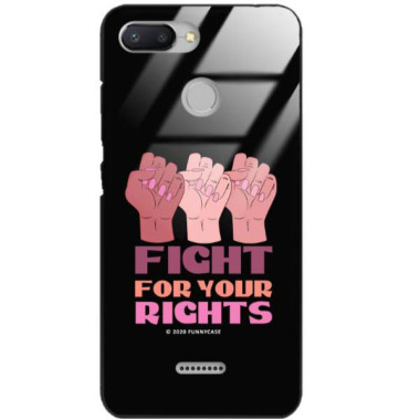 Black Case Wzory ST_FEM Xiaomi REDMI 6  - FunnyCase 