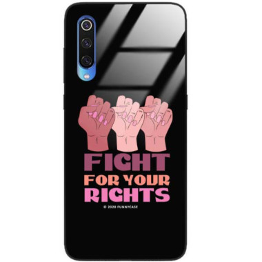 Black Case Wzory ST_FEM Xiaomi MI9  - FunnyCase 