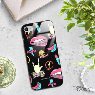 Black Case Wzory ST_FEM Apple IPHONE 7 / 8  - FunnyCase 