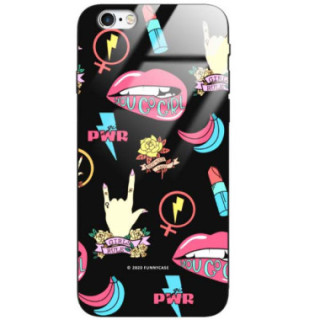 Black Case Wzory ST_FEM Apple IPHONE 6 PLUS / 6S PLUS  - FunnyCase 