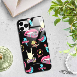 Black Case Wzory ST_FEM Apple IPHONE 11 PRO MAX  - FunnyCase 