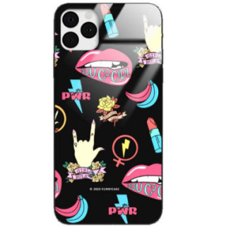 Black Case Wzory ST_FEM Apple IPHONE 11 PRO  - FunnyCase 