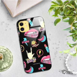 Black Case Wzory ST_FEM Apple IPHONE 11  - FunnyCase 