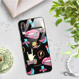 Black Case Wzory ST_FEM Samsung GALAXY A70 / A70S  - FunnyCase 