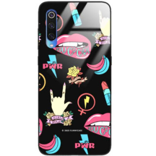 Black Case Wzory ST_FEM Xiaomi MI9  - FunnyCase 