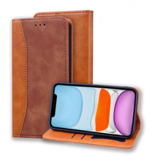 Etui Samsung GALAXY A40, Book Skóra Brązowy - FunnyCase
