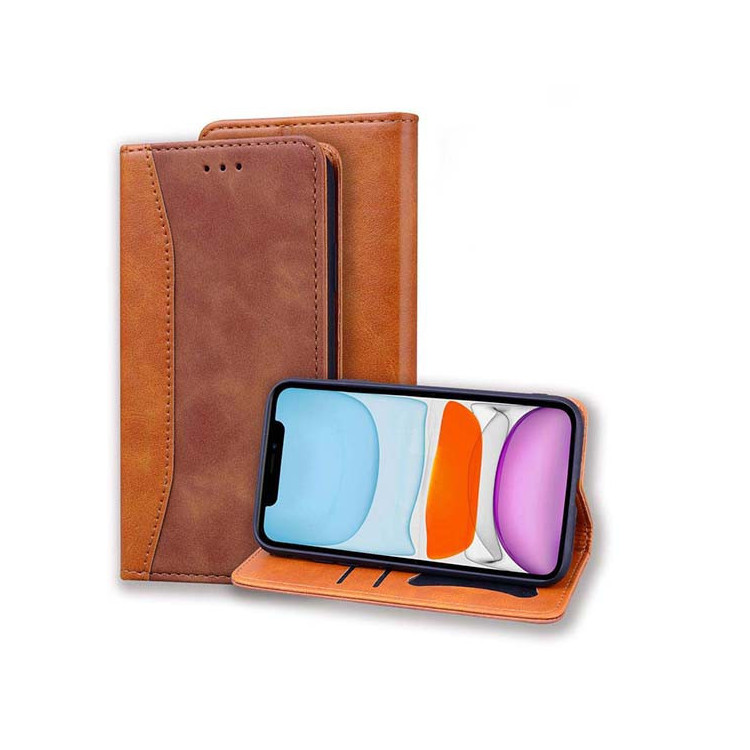 Etui Samsung GALAXY A40, Book Skóra Brązowy - FunnyCase