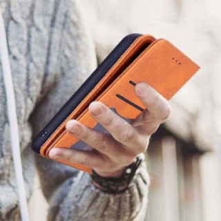 Etui Samsung GALAXY A40, Book Skóra Brązowy - FunnyCase