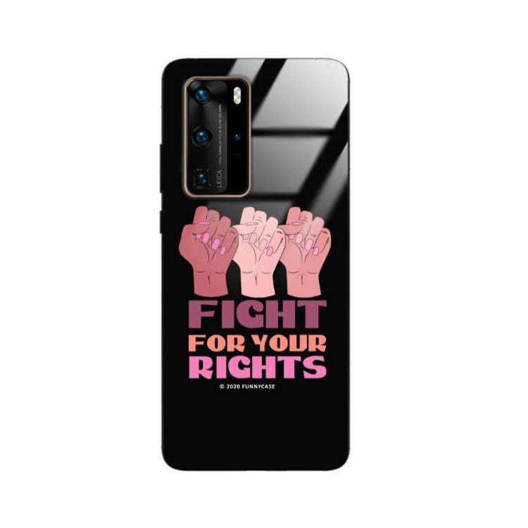 BLACK CASE GLASS NA TELEFON HUAWEI P40 PRO ST_FEM2020-1-106