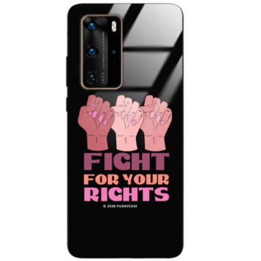 BLACK CASE GLASS NA TELEFON HUAWEI P40 PRO ST_FEM2020-1-106