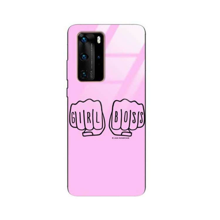 BLACK CASE GLASS NA TELEFON HUAWEI P40 PRO ST_FEM2020-1-103