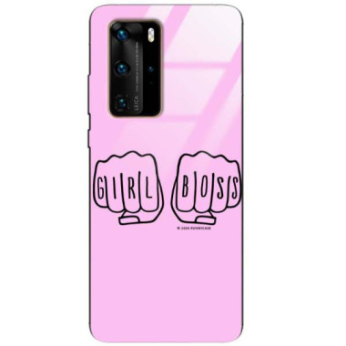 BLACK CASE GLASS NA TELEFON HUAWEI P40 PRO ST_FEM2020-1-103