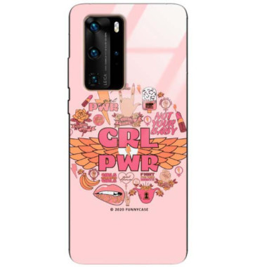 BLACK CASE GLASS NA TELEFON HUAWEI P40 PRO ST_FEM2020-1-102