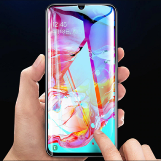 SZKLO HARTOWANE BLACK IRON GLASS 9D NA TELEFON HUAWEI Y5 2019