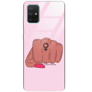 BLACK CASE GLASS NA TELEFON SAMSUNG GALAXY A71 ST_FEM2020-1-104