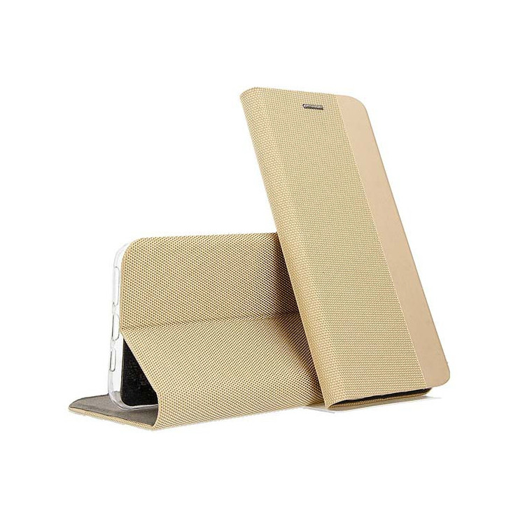 Etui Xiaomi REDMI 7A, Book Sensitive Złoty - FunnyCase
