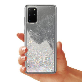 Etui Samsung GALAXY S20 PLUS / S20 PLUS 5G, Etui Gumowe Srebrny - FunnyCase