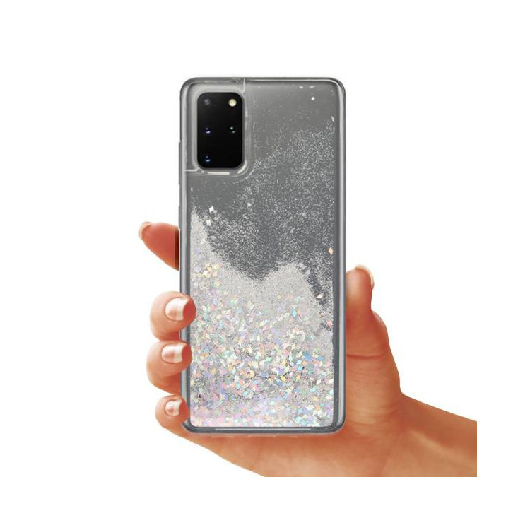 Etui Samsung GALAXY S20 PLUS / S20 PLUS 5G, Etui Gumowe Srebrny - FunnyCase