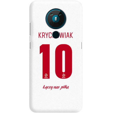 Etui Nokia 5.3, Etui PZPN Wzory 2020-1 Wielokolorowy - FunnyCase