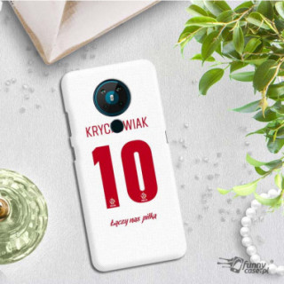 Etui Nokia 5.3, Etui PZPN Wzory 2020-1 Wielokolorowy - FunnyCase