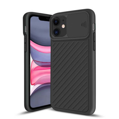 Etui Iphone IPHONE 11 PRO, Etui Camera Protection Czarny - FunnyCase