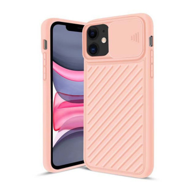 Etui Iphone IPHONE 11 PRO, Etui Camera Protection Różowy - FunnyCase