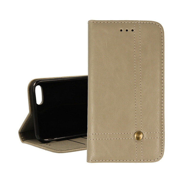 Etui Apple IPHONE 7 / 8, Kabura flip Beżowy - FunnyCase