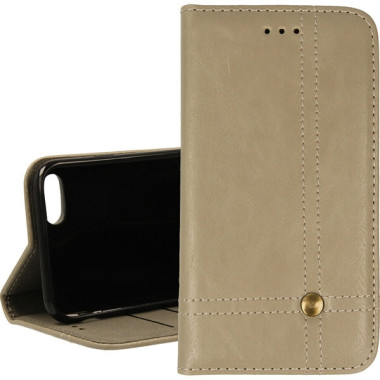 Etui Apple IPHONE 7 / 8, Kabura flip Beżowy - FunnyCase