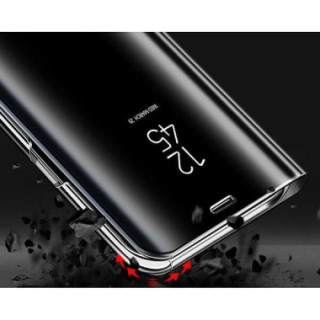 Etui Samsung GALAXY A20E, Book Clear View Czarny - FunnyCase