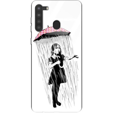 Etui Samsung GALAXY A21, ST_BANKSY_2020-2-100 Wzory - FunnyCase