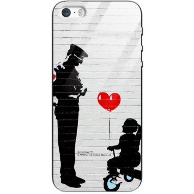 Etui Apple IPHONE 5 / 5S / SE, ST_BANKSY_2020-2-101 Wzory - FunnyCase