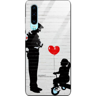 Etui Huawei P30, ST_BANKSY_2020-2-101 Wzory - FunnyCase