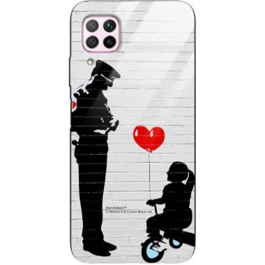 Etui Huawei P40 LITE, ST_BANKSY_2020-2-101 Wzory - FunnyCase