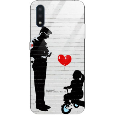 Etui Samsung GALAXY A01, ST_BANKSY_2020-2-101 Wzory - FunnyCase