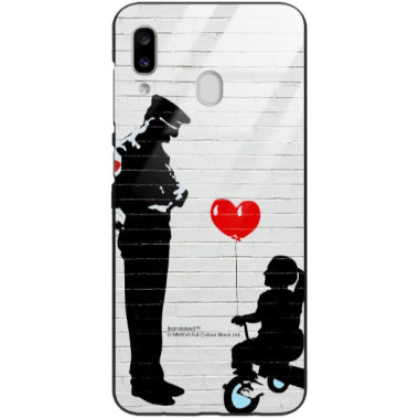 Etui Samsung GALAXY A20E, ST_BANKSY_2020-2-101 Wzory - FunnyCase