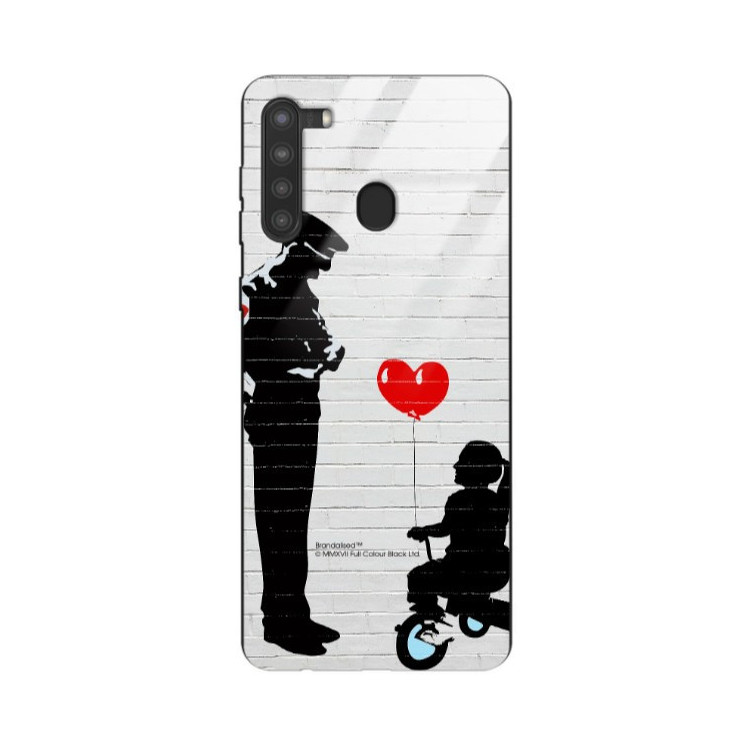 Etui Samsung GALAXY A21, ST_BANKSY_2020-2-101 Wzory - FunnyCase