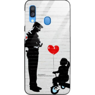 Etui Samsung GALAXY A40, ST_BANKSY_2020-2-101 Wzory - FunnyCase