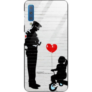 Etui Samsung GALAXY A7 2018, ST_BANKSY_2020-2-101 Wzory - FunnyCase